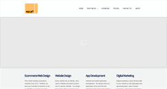 Desktop Screenshot of excelwebdesign.ie